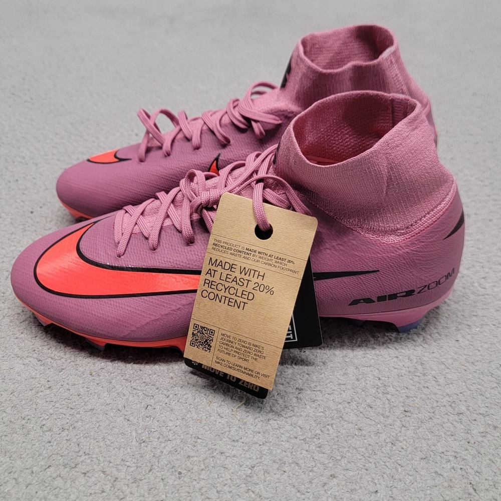Nike Zoom Mercurial Superfly 10 Pro FG Shoes Mens 10.5 Soccer Cleats HF9433-600